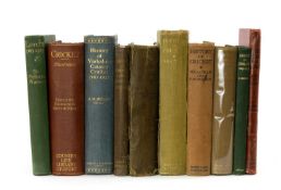 CRICKET CLUB HOUSE: VARIOUS BOOKS, to include 'A History of Cricket' by H. S. Altham and E. W.