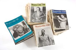 MUSIC CLUB HOUSE: LARGE COLLECTION OF STORYVILLE JAZZ & BLUES MAGAZINES, issues: 3 Feb. '66, 13