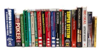 POKER CLUB HOUSE: SELECTION OF RELATED BOOKS to include 'The Big Deal' by Anthony Holden, 'Super
