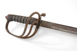 MILITARY CLUB HOUSE: WWI P.1821 ROYAL ARTILLERY OFFICER'S SWORD, no. 54086, Henry Wilkinson (Pall