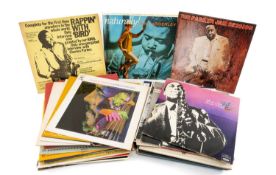 MUSIC CLUB HOUSE: SELECTION OF BEBOP, COOL, MODAL JAZZ ERA LP VINYL RECORDS, including recordings of