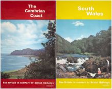 ADVERTISING CLUB HOUSE: VINTAGE BRITISH RAILWAYS POSTERS (a pair), for Cambrian Coast and South