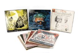 MUSIC CLUB HOUSE: LARGE ECLECTIC SELECTION OF LP VINYL RECORDS, mainly classical with some box sets: