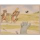 CRICKET CLUB HOUSE: ARTWORK COLLECTION including, TWO CRICKET THEMED OILS ON CANVAS, Peter Deighan - - Image 4 of 14