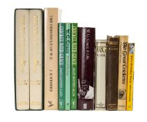 CRICKET CLUB HOUSE: SELECTION OF BOOKS including 'The Bradman Albums', volumes 1 & 2 by
