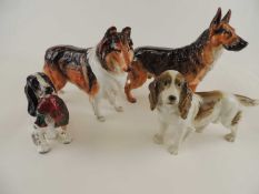 THREE ROYAL DOULTON CHINA MODELS: Champion Benign of Picardy, HN1115; also Champion Ashstead