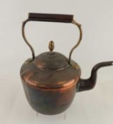 VICTORIAN COPPER KETTLE. 20cm (d) Provenance: private collection Flintshire