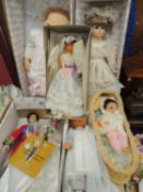 NUMBER OF COLLECTORS DOLLS Provenance: private collection Cheshire