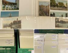 COLLECTION OF PICTURE POSTCARDS, contained within 31 albums, being British regional including