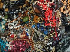 ASSORTMENT OF COSTUME JEWELLERY Provenance: private collection Denbighshire