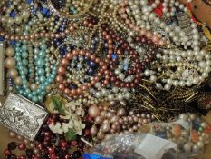 ASSORTMENT OF COSTUME JEWELLERY Provenance: private collection Denbighshire