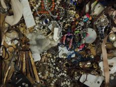 ASSORTMENT OF COSTUME JEWELLERY Provenance: private collection Denbighshire
