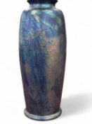 RUSKIN POTTERY KINGFISHER LUSTROUS VASE, circa 1921, shouldered form, 23.5cm (h) Provenance: private