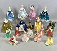 ROYAL DOULTON FIGURINES, 17 including 'Home Again' HN2167, 'This Little Pig' HN1793, 'Baby'