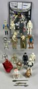 SEVENTEEN STAR WARS FIGURES in Frankel & Roth Collection Commander carry case Provenance: private