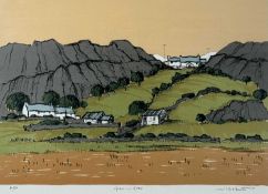 ‡ WILF ROBERTS (Welsh, 1941-2016) artist's proof print - 'Glan-y-Gors', 43 x 61cms Provenance: