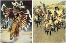 BRIAN JARVI (b. 1956) limited edition (23/350) colour print - entitled 'Dream Weaver', signed and