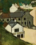 ‡ H. DICKENSON mixed media - Tŷ Coch Inn, Porthdinllaen, signed lower right, 32 x 25cms