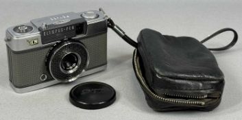 OLYMPUS-PEN HALF-FRAME 35MM CAMERA, no. 838001, with case Provenance: private collection Conwy