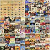 LARGE COLLECTION OF LP & SINGLE RECORDS, 1950s-80s, artists including The Rolling Stones, Bee