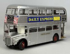 SUNSTAR (1:24 SCALE) LONDON TRANSPORT ROUTEMASTER DOUBLE DECKER BUS, 'The Silver Lady', Daily