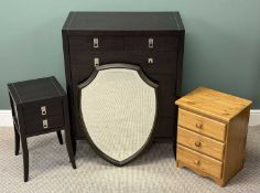 NEXT BEDROOM FURNISHINGS, comprising chest of two short and four long drawers, 108 (h) x 88 (w) x