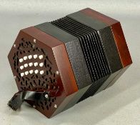 SCARLATTI 31 BUTTON ANGLO CONCERTINA Provenance: private collection Conwy