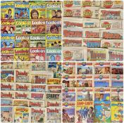 LARGE COLLECTION OF 1970s COMICS, including Dandy, Beano, Sparky, Buzz, Buster, Look and Learn,