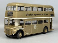 SUNSTAR (1:24 SCALE) LONDON TRANSPORT ROUTEMASTER DOUBLE DECKER BUS, 50th Anniversary of London