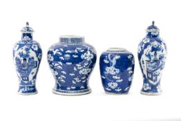 ASSORTED CHINESE BLUE & WHITE PORCELAIN, all bearing Kangxi four-character marks, including two
