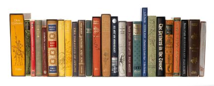 FOLIO SOCIETY BOOKS to include titles by Mark Twain, 'A Treasury of Mark Twain', 'Tom Sawyer', '