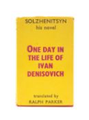 SOLZHENITSYN (ALEXANDER) One Day in the Life of Ivan Denisovich, first English edition published