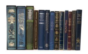 FOLIO SOCIETY BOOKS OF SEAFARING NATURE to include 'Captain Cook's Voyages 1868-1779', 'Charles
