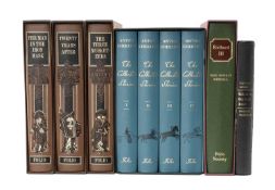 FOLIO SOCIETY BOOKS including 'The Collector's Stories' volumes I-IV by Anton Chekhov, 'The Man in