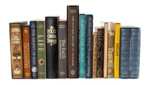 SELECTION OF FOLIO SOCIETY BOOKS including 'The 100 Greatest Paintings', 'The Natural History of