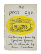 GEOFFREY GRIGSON: 'The Poet's Eye', Muller 1944, with sixteen lithographs by John Craxton,