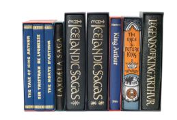 FOLIO SOCIETY BOOKS including 'Legends of King Arthur', 'The Once and Future King', 'The Tale of