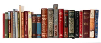 SELECTION OF FOLIO SOCIETY BOOKS to include 'History of Western Music', 'The Dead Sea Scrolls', 'The