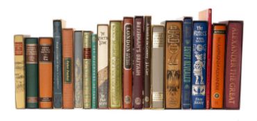 SELECTION OF FOLIO SOCIETY BOOKS to include 'Alexander the Great', 'The Campaigns of Alexander', '