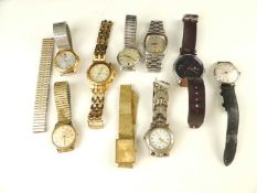 LONGINES ADMIRAL AUTOMATIC GENT'S STAINLESS-STEEL WRISTWATCH, silvered dial with date aperture,