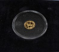 BOXED 22CT GOLD The Sapphire Coronation Jubilee quarter sovereign, with certificate of ownership, 2g