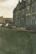 ‡ MARK SAMUEL oil on board - 'Morning Windsor Esplanade', dated 1996, on Martin Tinney Gallery