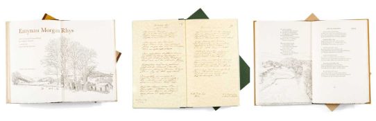 GWASG GREGYNOG: collection of three titles, ‘Emynau Morgan Rhys’, selected and edited by D. Simon