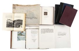 NINE VARIOUS WELSH ANTIQUARIAN & PRIVATE PRESS BOOKS: including (1, 2) two volumes of 'The Black
