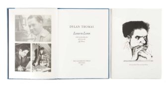SALUBRIOUS PRESS: THOMAS (DYLAN) Letter to Loren, no. 52 of 200 copies, printed in navy and black,