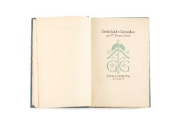 GWASG GREGYNOG: 'Detholiad o Ganiadau' by T. Gwynn Jones, 1926, limited edition number 252