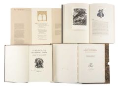 PRIVATE PRESS: GROUP OF FOUR VOLUMES, including Shakespeare (William) Venus & Adonis, no. 41 of