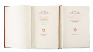 THE GREGYNOG PRESS: The Plays of Euripides…translated into English Rhyming Verse by Gilbert Murray…