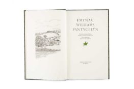 GWASG GREGYNOG: 'Emynau Williams Pantycelyn', 1991, preface by Derec Llwyd Morgan, illustrated by