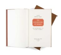GWASG GREGYNOG: 'The Mountains of Wales - An Anthology in Verse & Prose' by Ioan Bowen Rees, limited